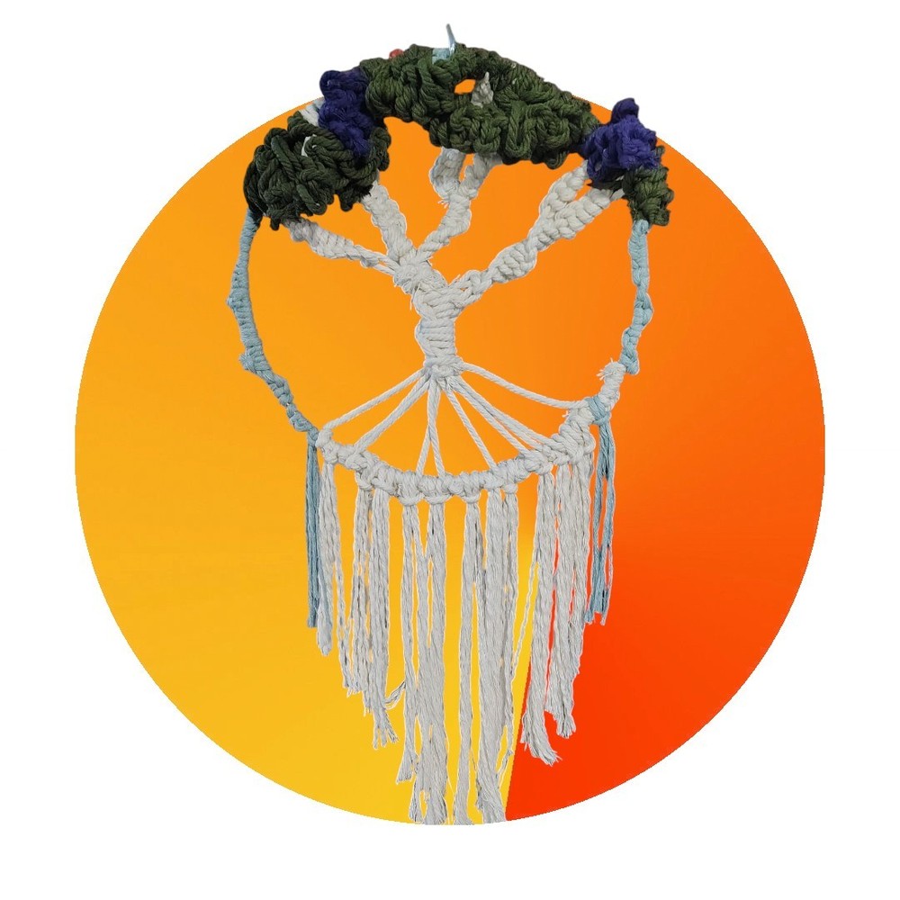 Handmade  Large Tree Of Life Macrame