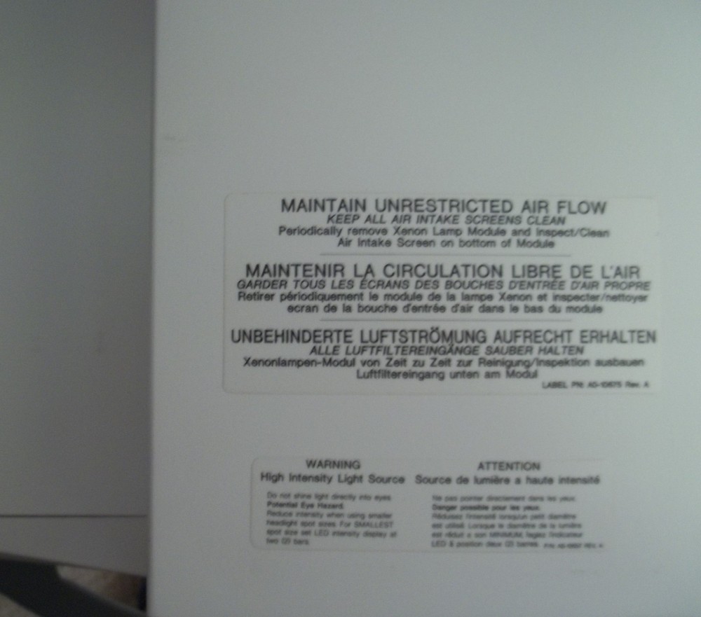 Cogent A1-90093-D XL Illuminator Light Source Headlight Light cable Accessories