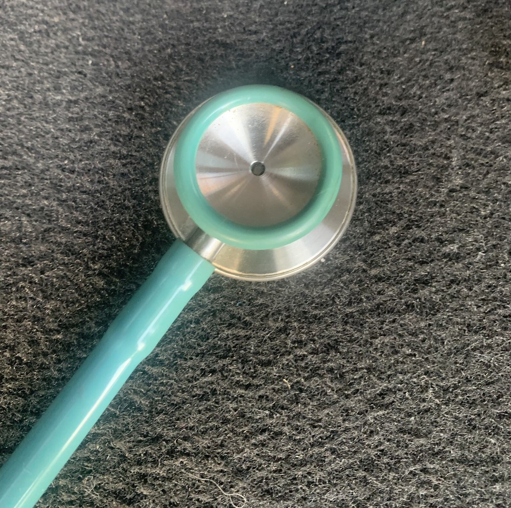 Vintage Labtron Lightweight Stethoscope Light Blue