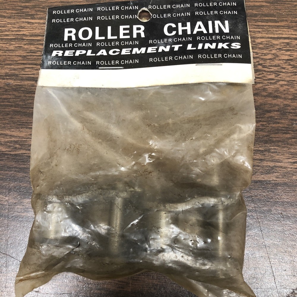 #80 Roller Chain Offset Link, Qty 2