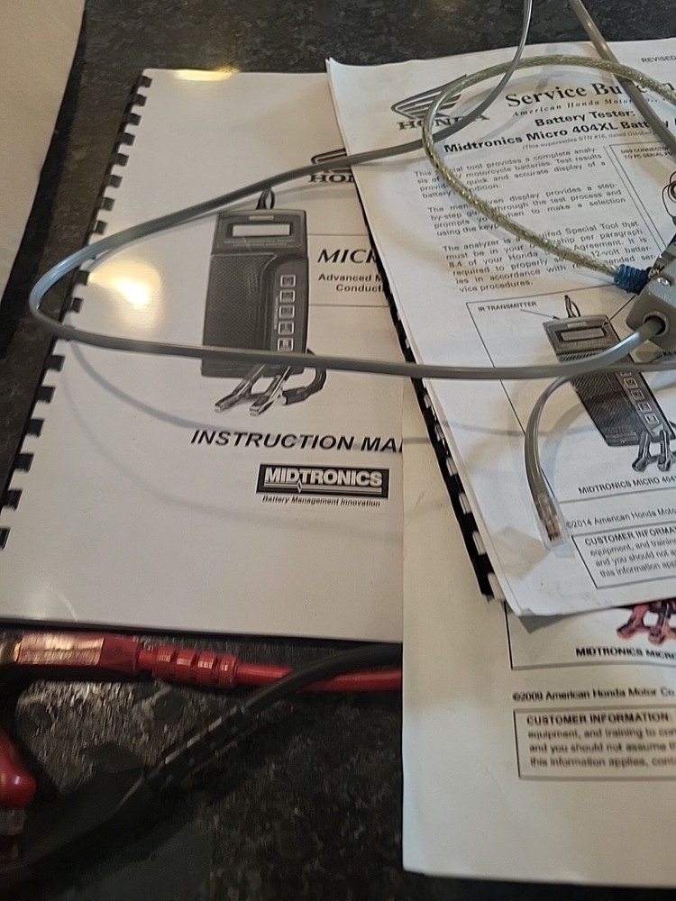 Honda Midtronics Micro404XL Advanced Motorcycle Battery Conductance Analyzer