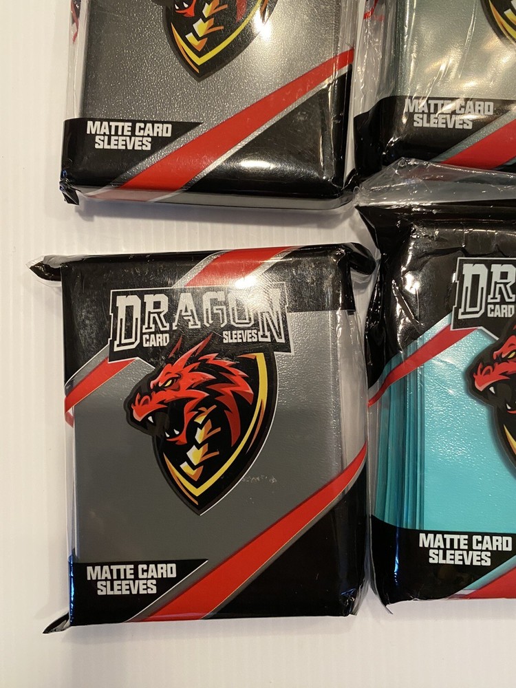 6-pack Dragon Shields 100CT Standard Size Deck Protector Classic Sleeves