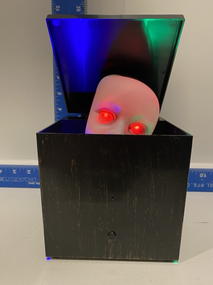 Doll In Box Halloween Prop