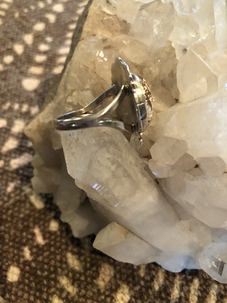 Wild Horse Sterling Silver Ring Size 9