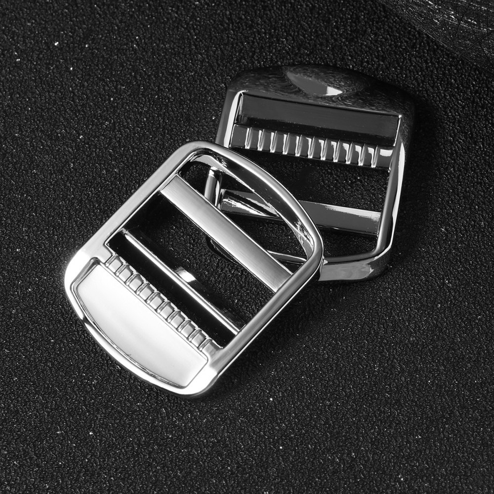10 Pcs Replacement Buckles for Straps Metal Square