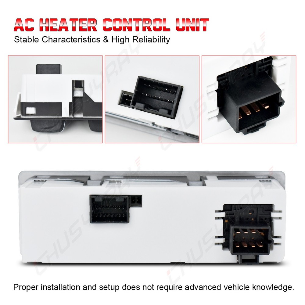 A/C Climate Control Module Panel Q21-6119 For Peterbilt Truck Part