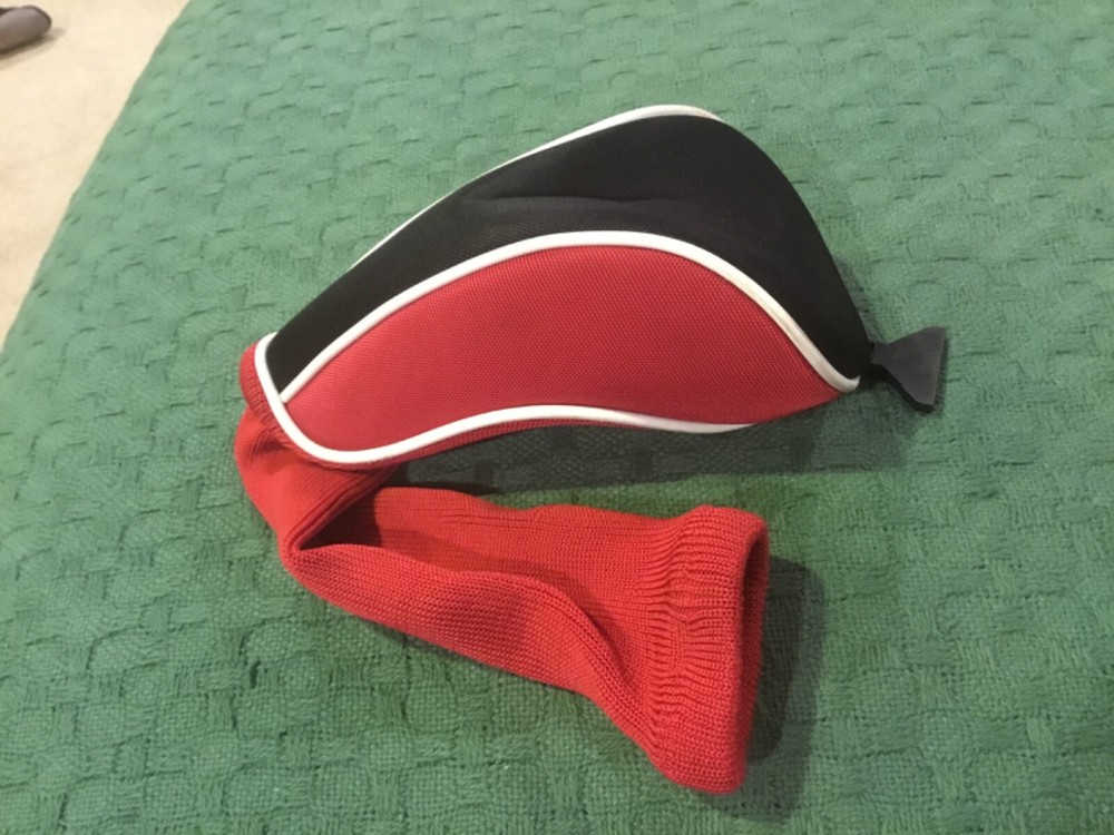 Generic Black Red Fairway Headcover