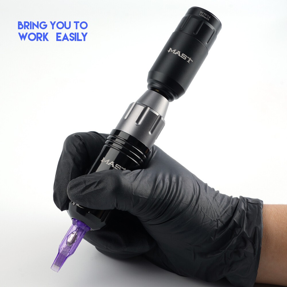 Mast Flex Wireless Rotary Tattoo Pen Permanent Makeup Machine Mini Battery Kit