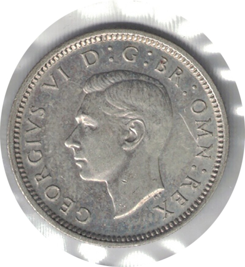 1942 U.K SIXPENCE SILVER.