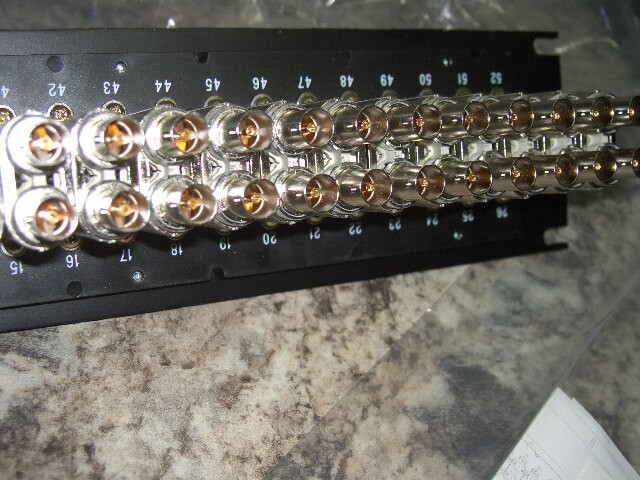ADC PPI1226RS-NBK 52 Port BNC Patch Panel in box