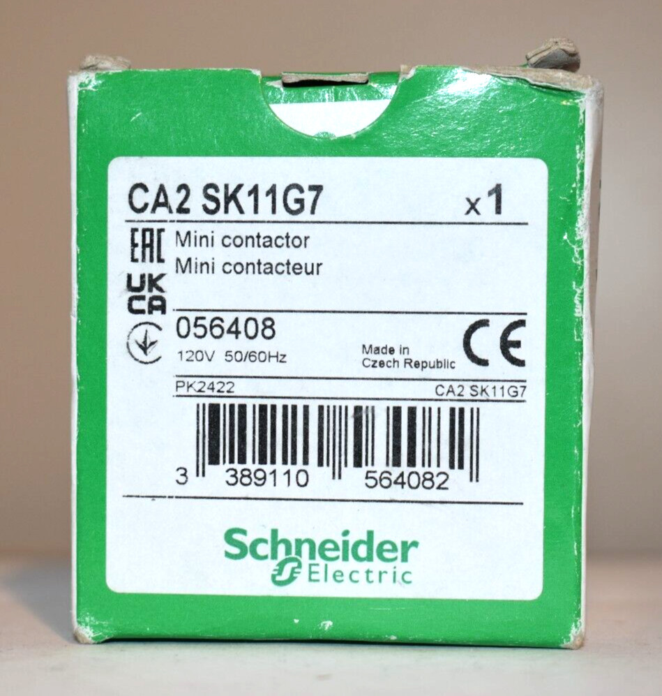 Schneider CA2SK11G7 Mini Contactor IEC Control Relay