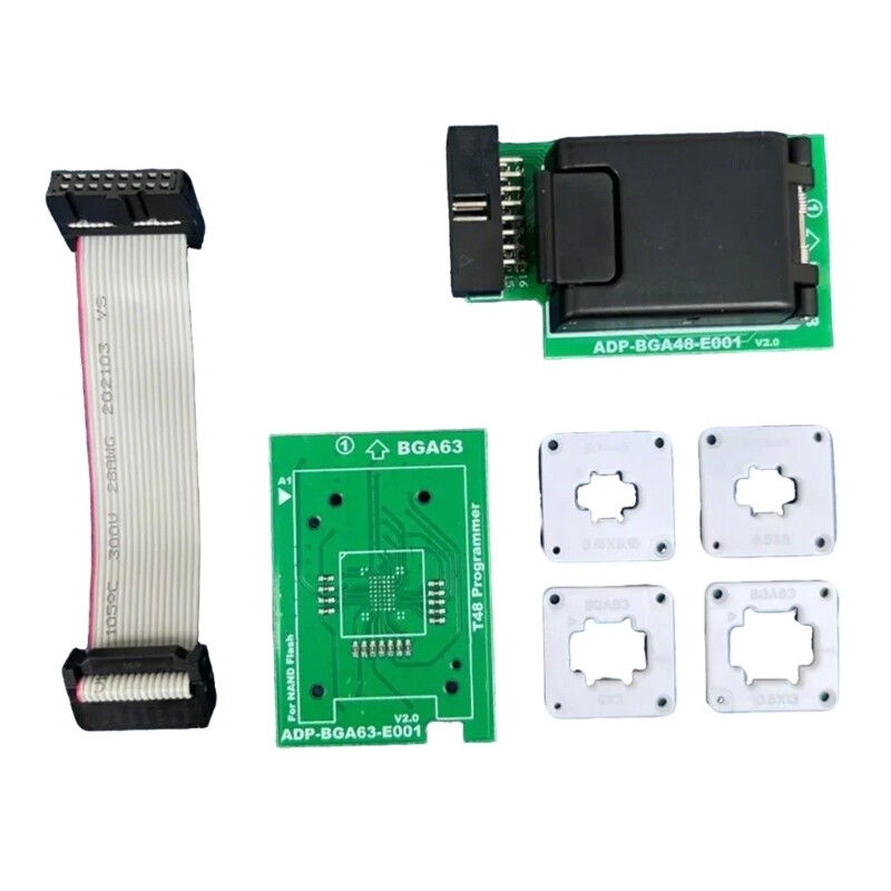 MultiCompatible BGA48 BGA63 Adapter For XGecu T48 Programming Applications