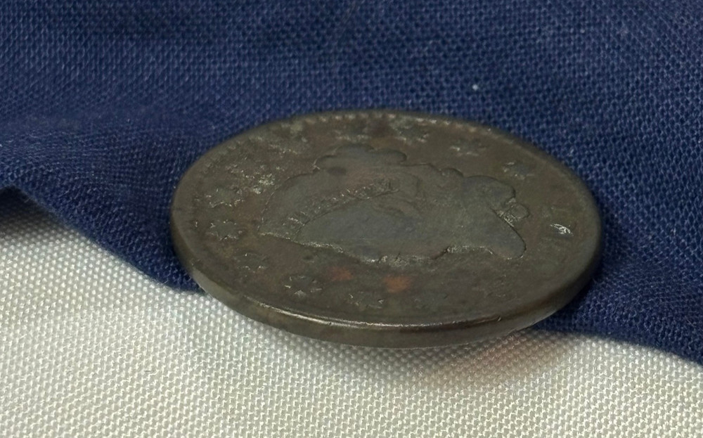 1827 Large Cent Coronet Head