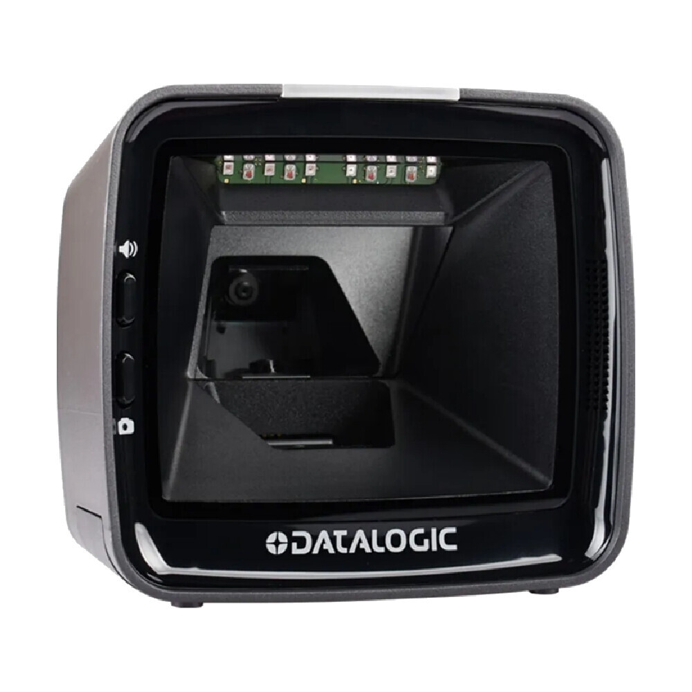 Datalogic Magellan 3410VSI 1D 2D USB Kit Barcode Scanner w/ Power Adapter Black