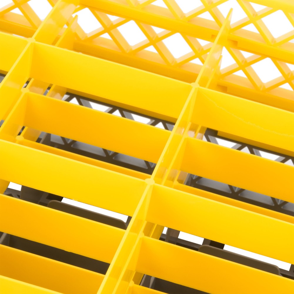 4 PACK Commercial Dishwasher Machine 16 Cup Glass Tray Rack 3 Extender Automatic