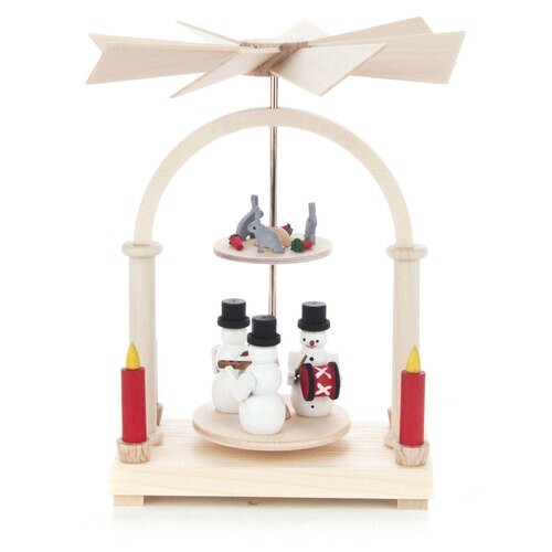 Miniature 2 Level - Snowmen German Pyramid