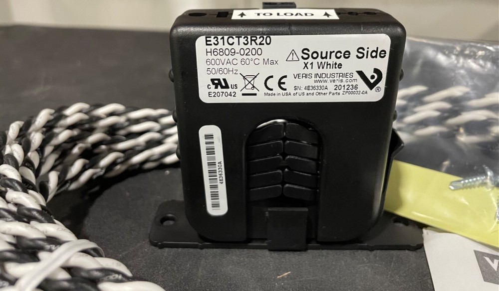 Veris Split-Core Current CT E31CT3R20 new