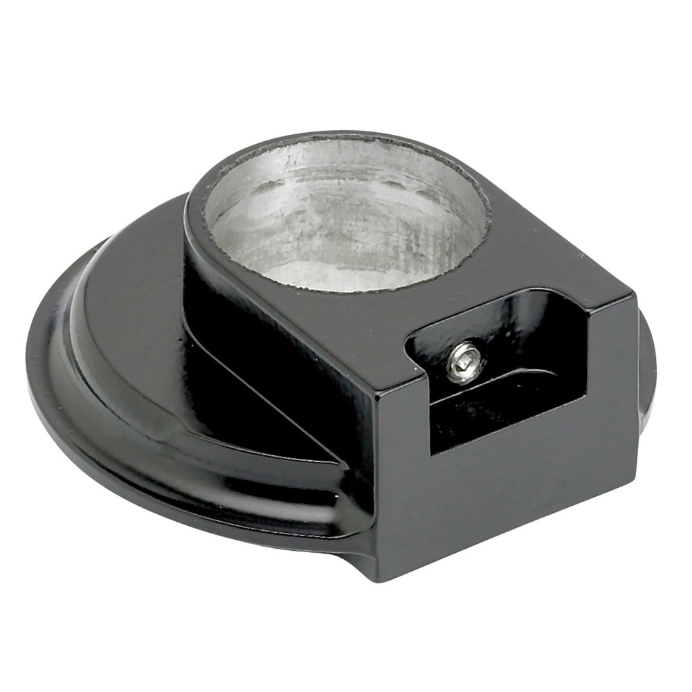 LCFabrications Clutch Switch Pod Delete - Black - for H-D