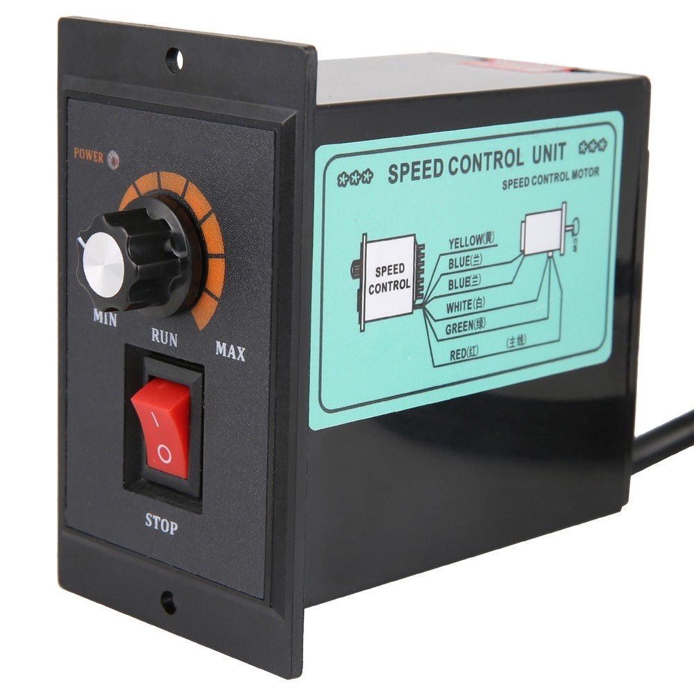 AC 220V Single Phase AC Motor Speed Controller Motor Speed Regulator 500W