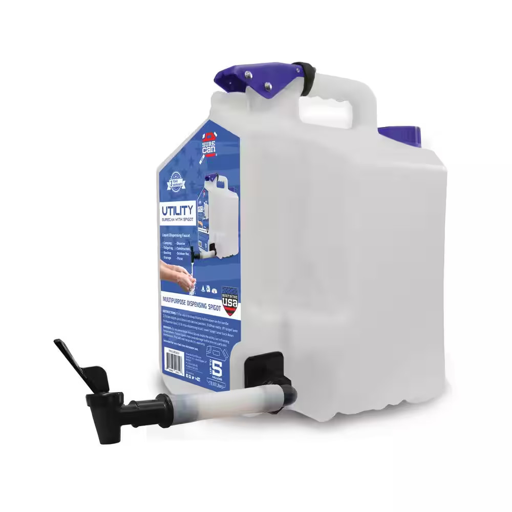 5 Gal. Utility with Spigot