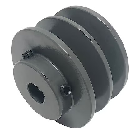 V-Belt Pulley, Cast Iron, Fixed, 2Bk40x3/4