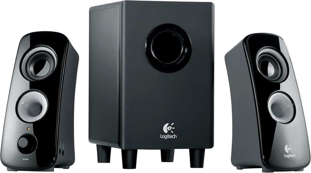 Logitech Z323 2.1 Speaker System with Subwoofer MAC / PC (980-000354) AUX Input