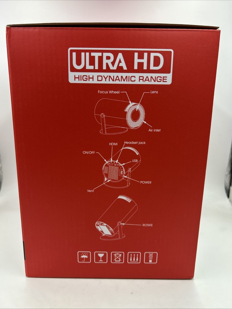 2.4G Wireless Game Projector | Mini HD Home Theater Gaming Projector