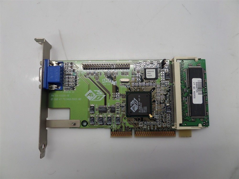 ATI Technologies 109-43200-10 3D Rage Pro Video Graphics Card 8MB