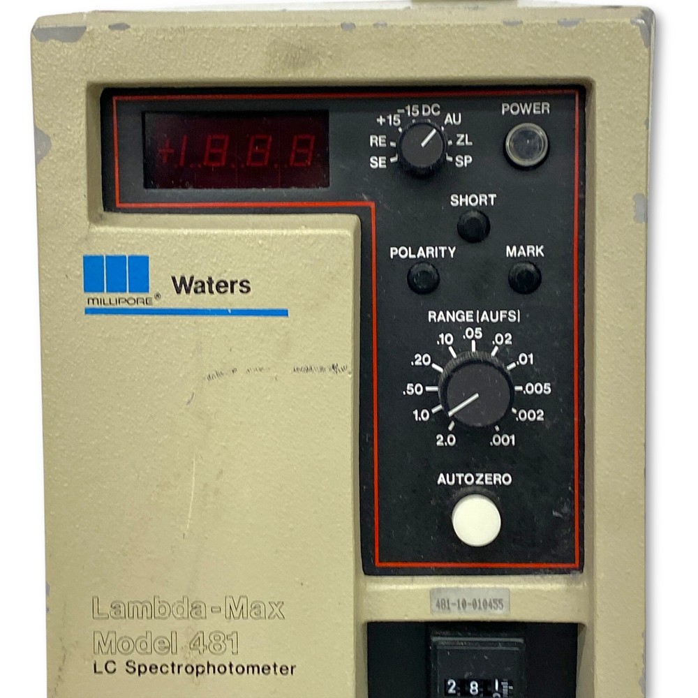 Millipore Waters Lambda Max 481 LC Spectrophotometer, Variable Wavelength Detect