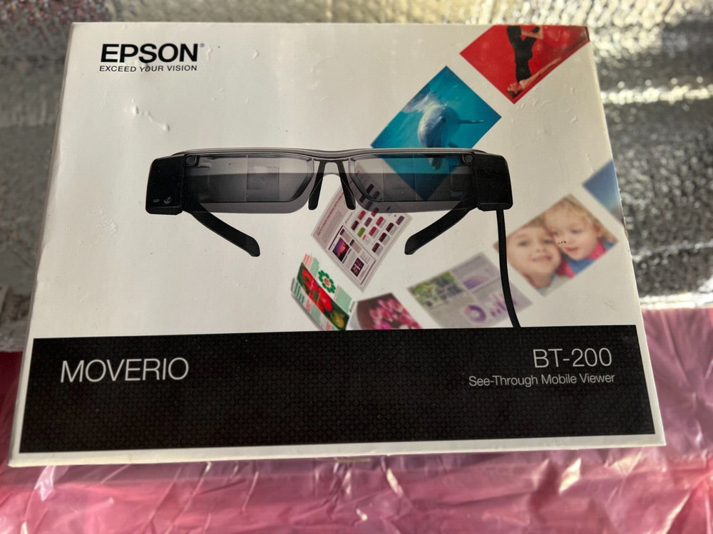 Epson Moverio BT-200 AR Smart Glasses