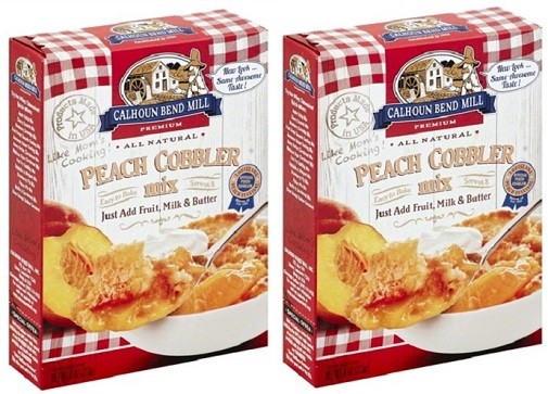 Calhoun Bend Mill Peach Cobbler Mix 2 Pack