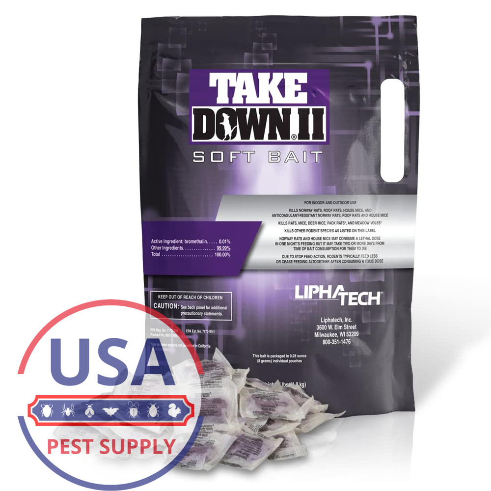 Takedown II Soft Bait for Pest Control