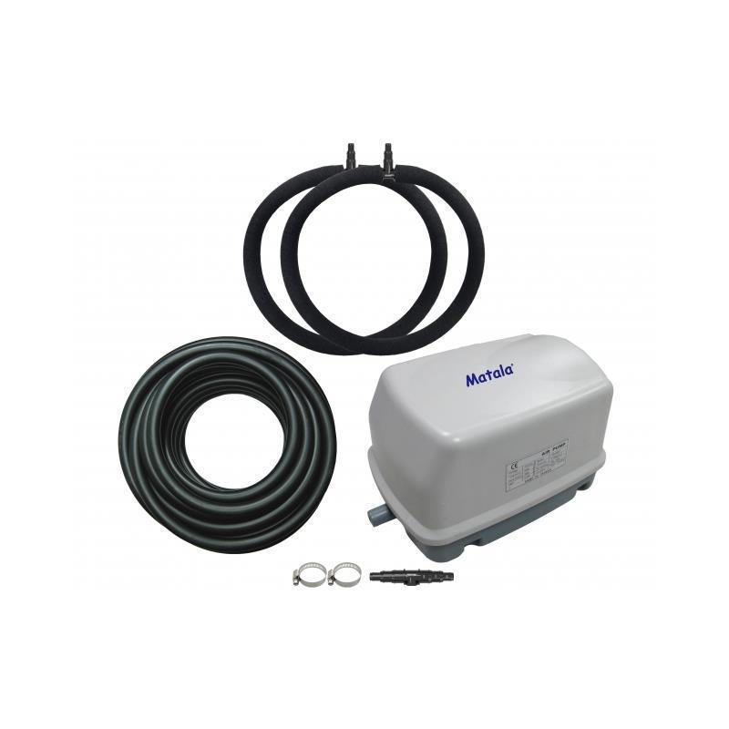 NEW 1/2 acre Medium Pond air diffusion AERATION / AERATOR Complete KIT 2.5cfm!