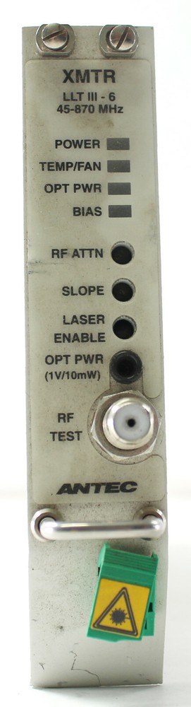 AntecLLTIII-6  Headend Fiber Optic Transmitter 253923