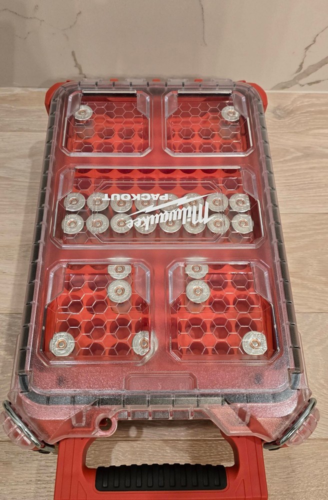 Custom Milwaukee Packout Insert - 12 Gauge Organizer