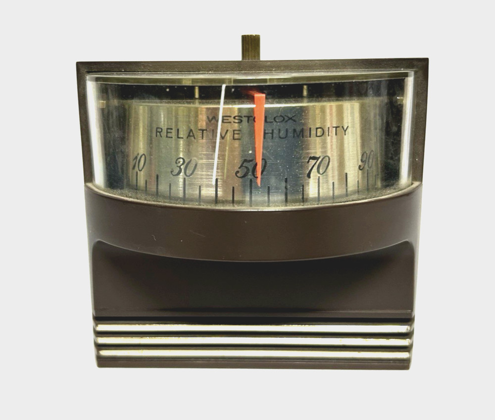 Vintage Westclox Relative Humidity Sensor - Wall Mount