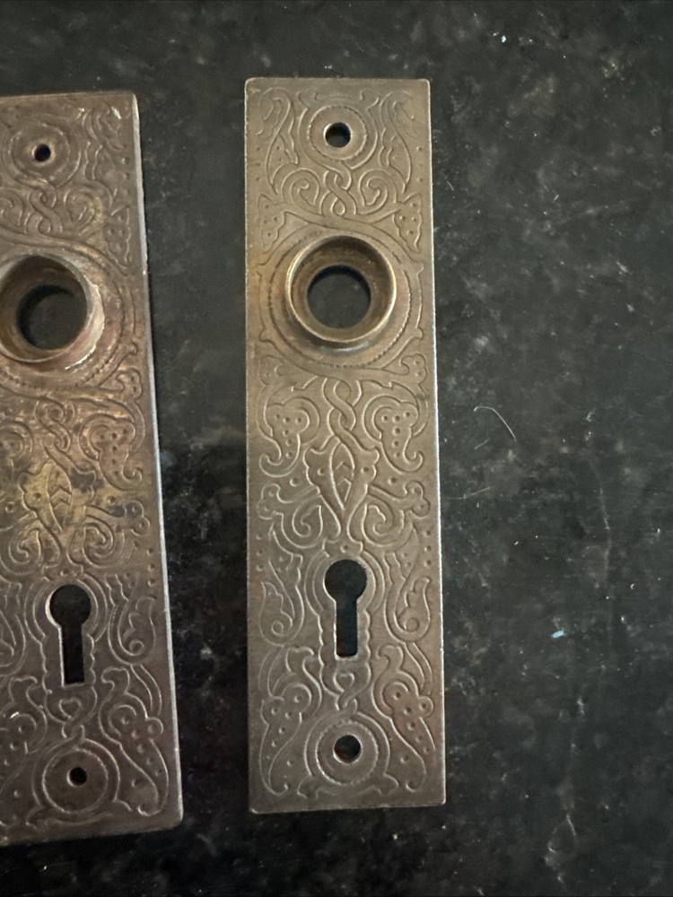 Russell & Erwin Set Aesthetic Victorian Backplates