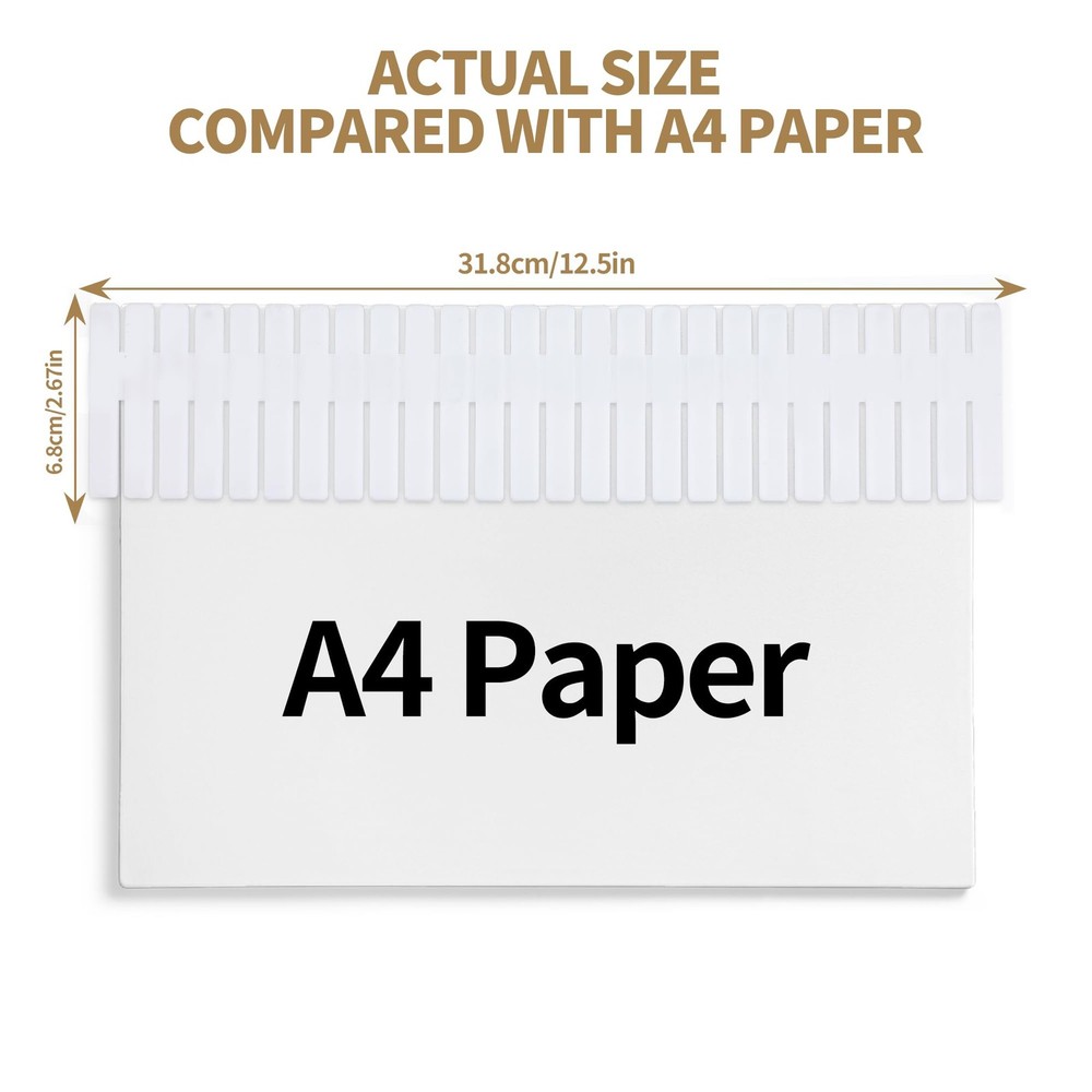 Drawer Divider Adjustable DIY Storage Organizer Separator for Tidying Clutter...