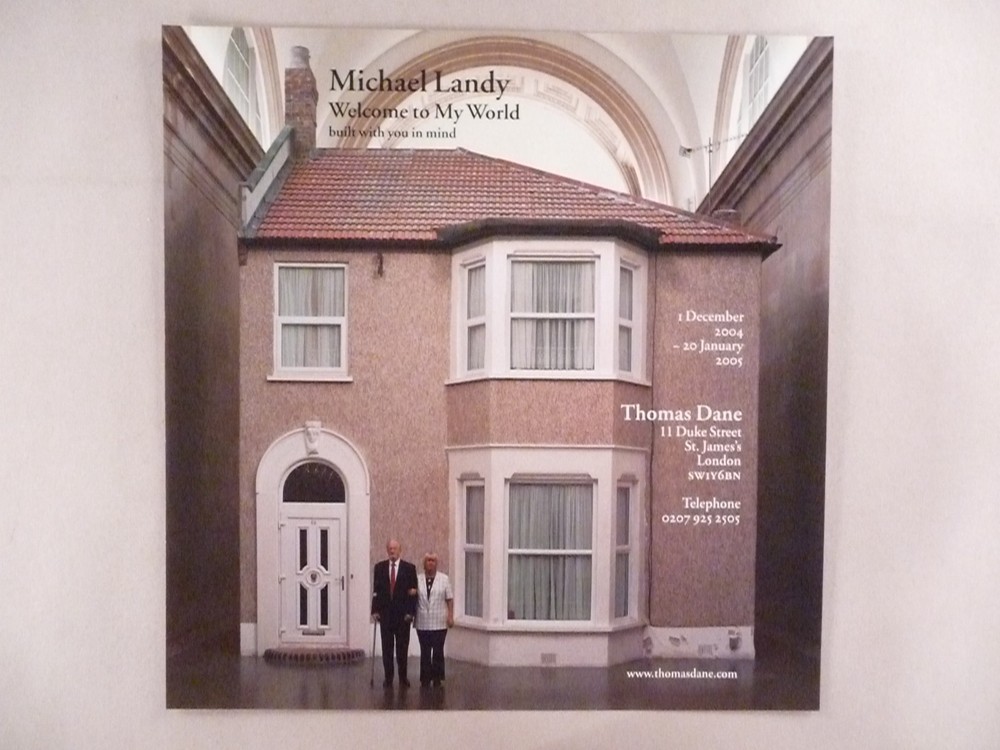 Michael Landy MAGAZINE AD - 2004