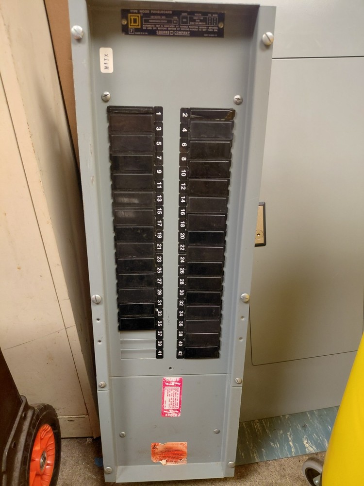 Square D Panel Interior, NQOD442L225CU, Series E2