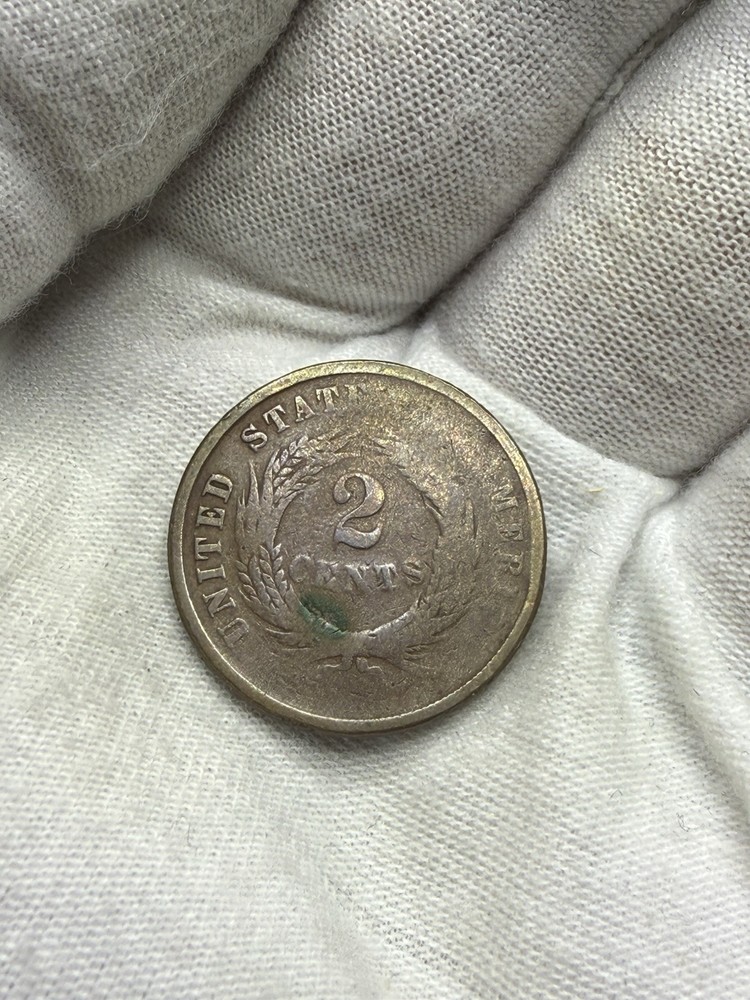 1864 Two Cent Piece T165