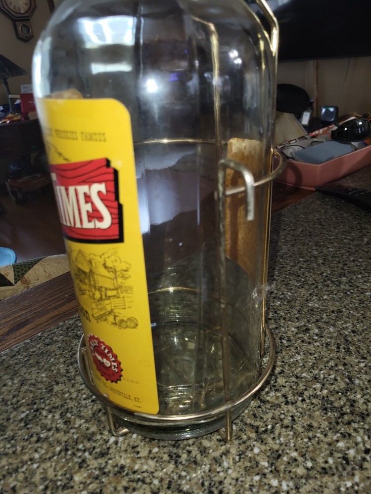Early Times Gallon Whiskey Display Bottle