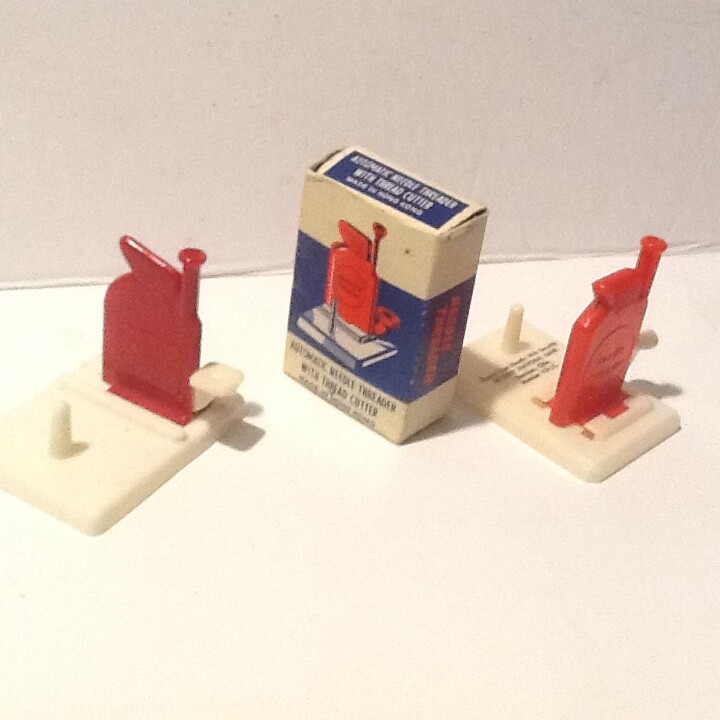 Vintage Automatic Needle Threader 2 Needle Threaders