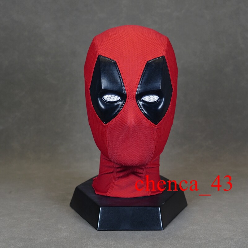 Customize Deadpool Screen Accurate Cosplay Headgear Wearable Mask Prop Faceshell