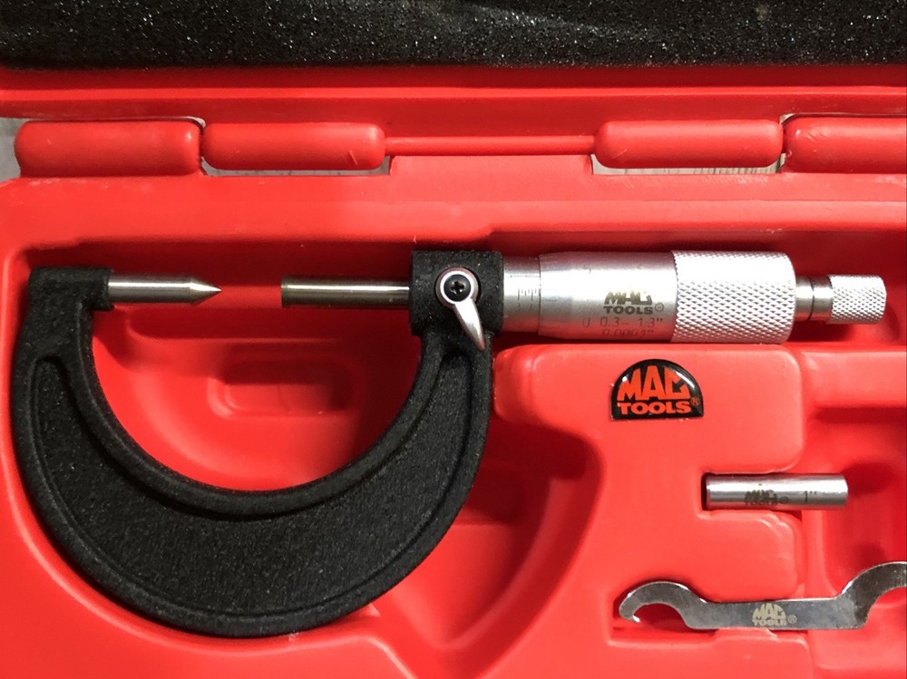 Mac Tools Disc Brake Micrometer .3 - 1.3” DBM130