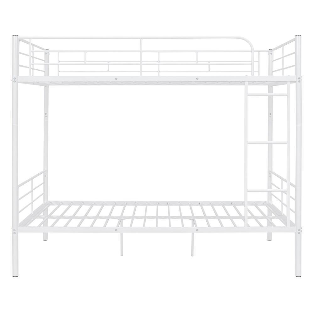 Save Space or Split Into 2 Beds Full Over Full Metal Bunk Bed