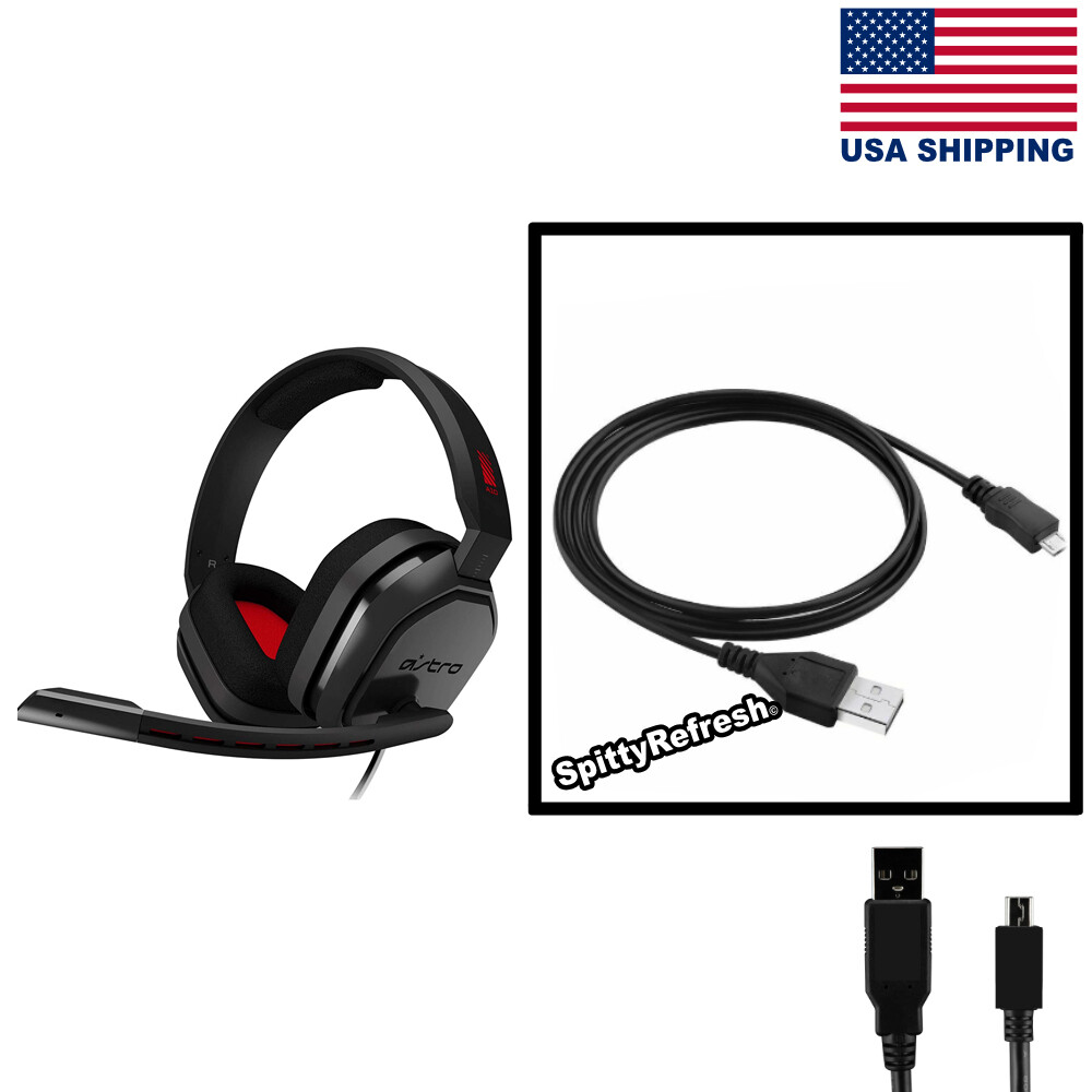ASTRO Gaming A10 Gaming Headset USB Power Cable Transfer Replacement