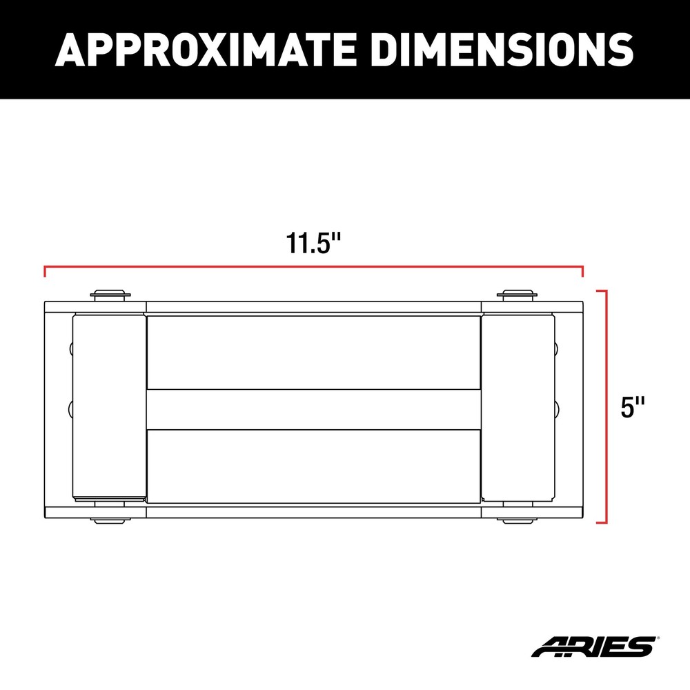 Aries Winch Roller Fairlead Part# 2156071