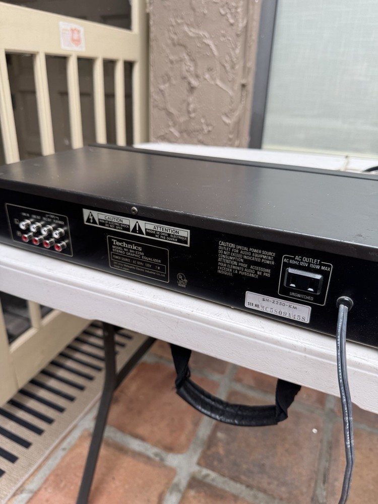Technics SH-Z250 stereo equalizer good
