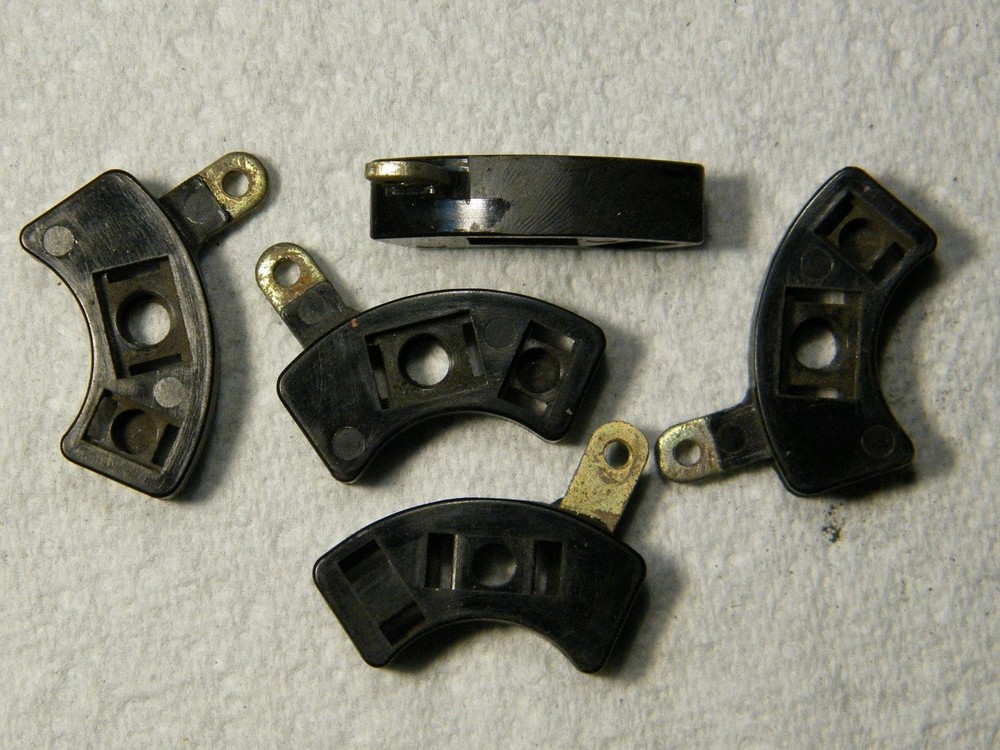 Laverda 750 headlight beam switch contact shuttle.